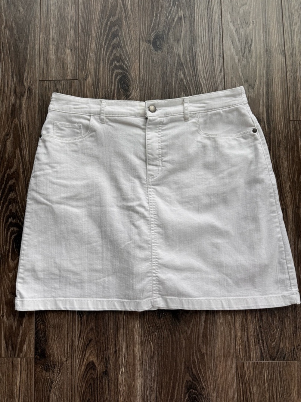 Croft & Barrow denim skort